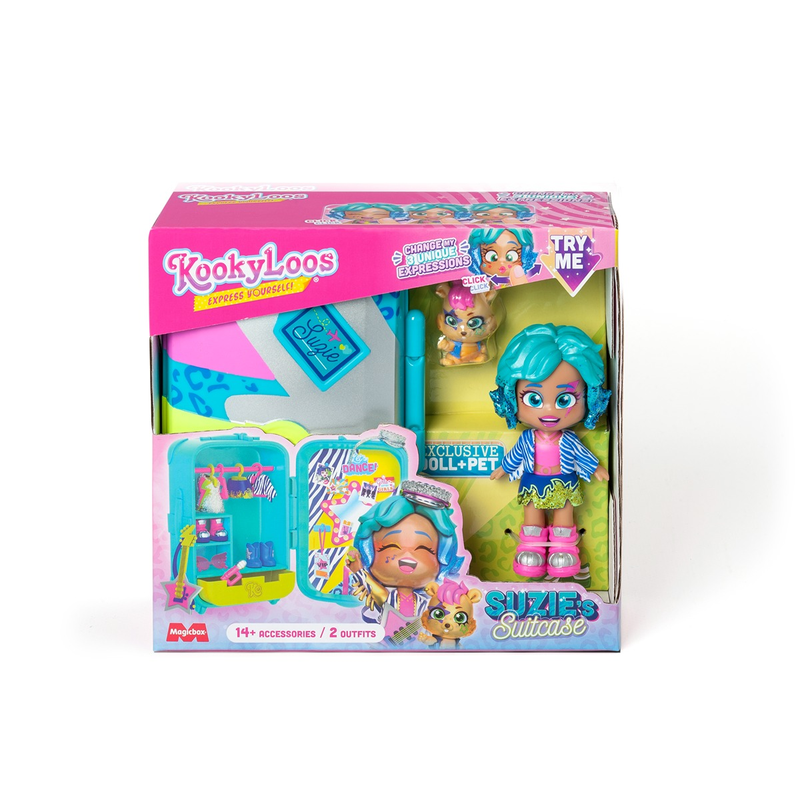 MAGIC BOX - KOOKYLOOS, set de joaca, cu papusa, Dulap si Accesorii, diverse modele infant-ro